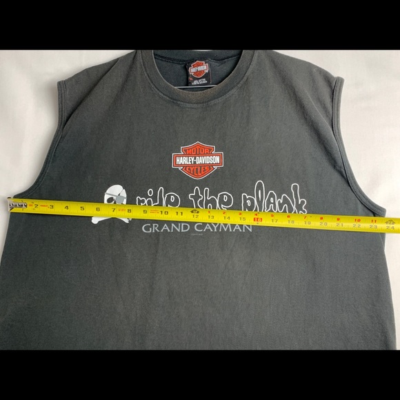 Harley-Davidson XL Faded Muscle Tank Top Sleeveless Shirt Grand Canyon - Picture 4 of 5